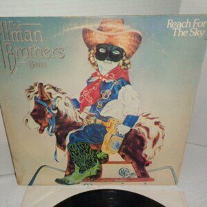 The Allman Brothers Band, reach For The Sky LP. Record Album 1980